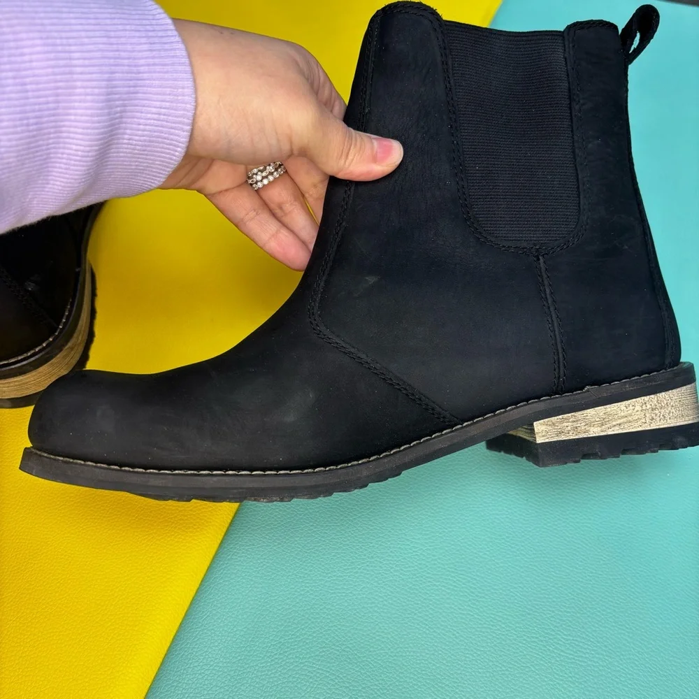 Kodiak Alma‎ Chelsea Boots Black Women's Size 9.5